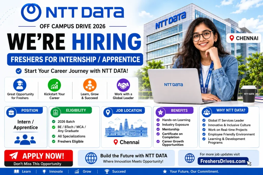 NTT DATA Off Campus 2026