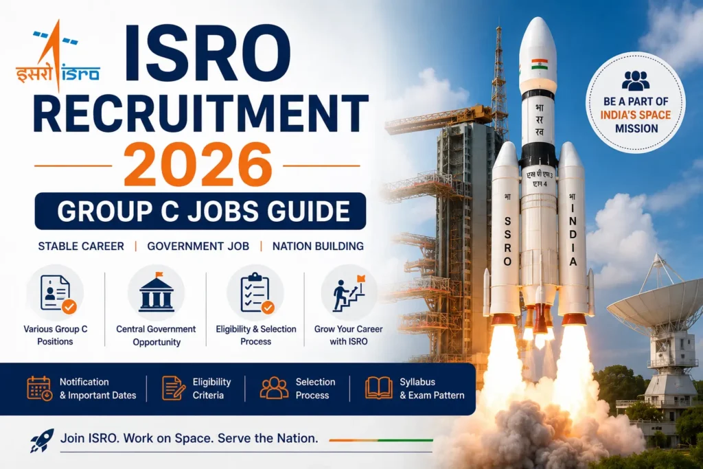ISRO Recruitment 2026 Group C Jobs Guide
