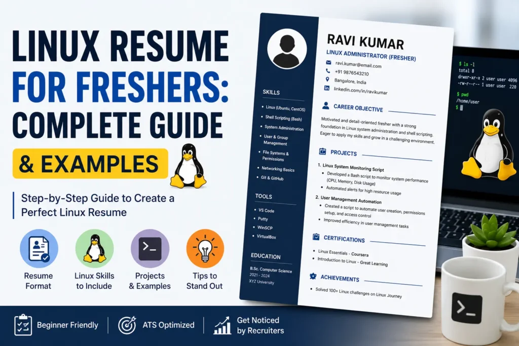 Linux Resume for Freshers