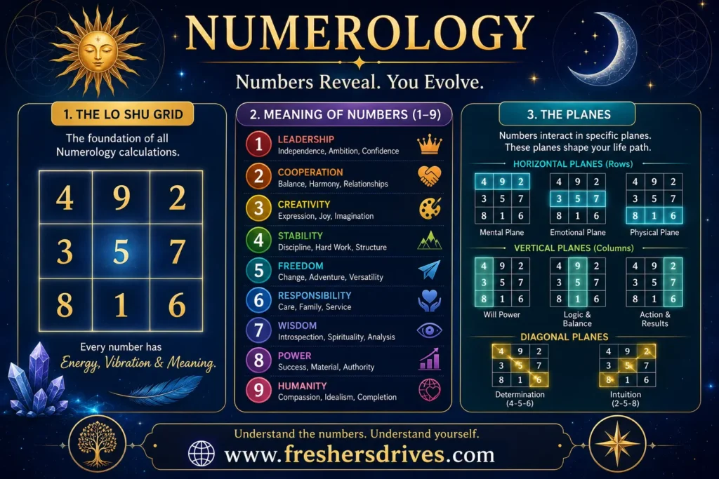 Lo Shu Grid Calculator